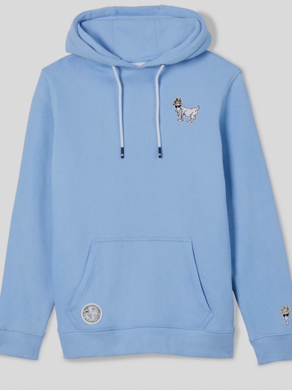 GOAT USA OG Hooded Sweatshirt Pullover Hoodie / XS / Carolina Blue